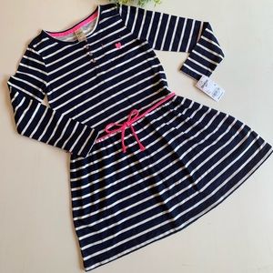 NWT! OshKosh Navy Dress 👗 Girls Size 6